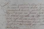 Fotografia do Manuscrito do século 18 é original e está na Cúria Metropolitana de São Paulo.